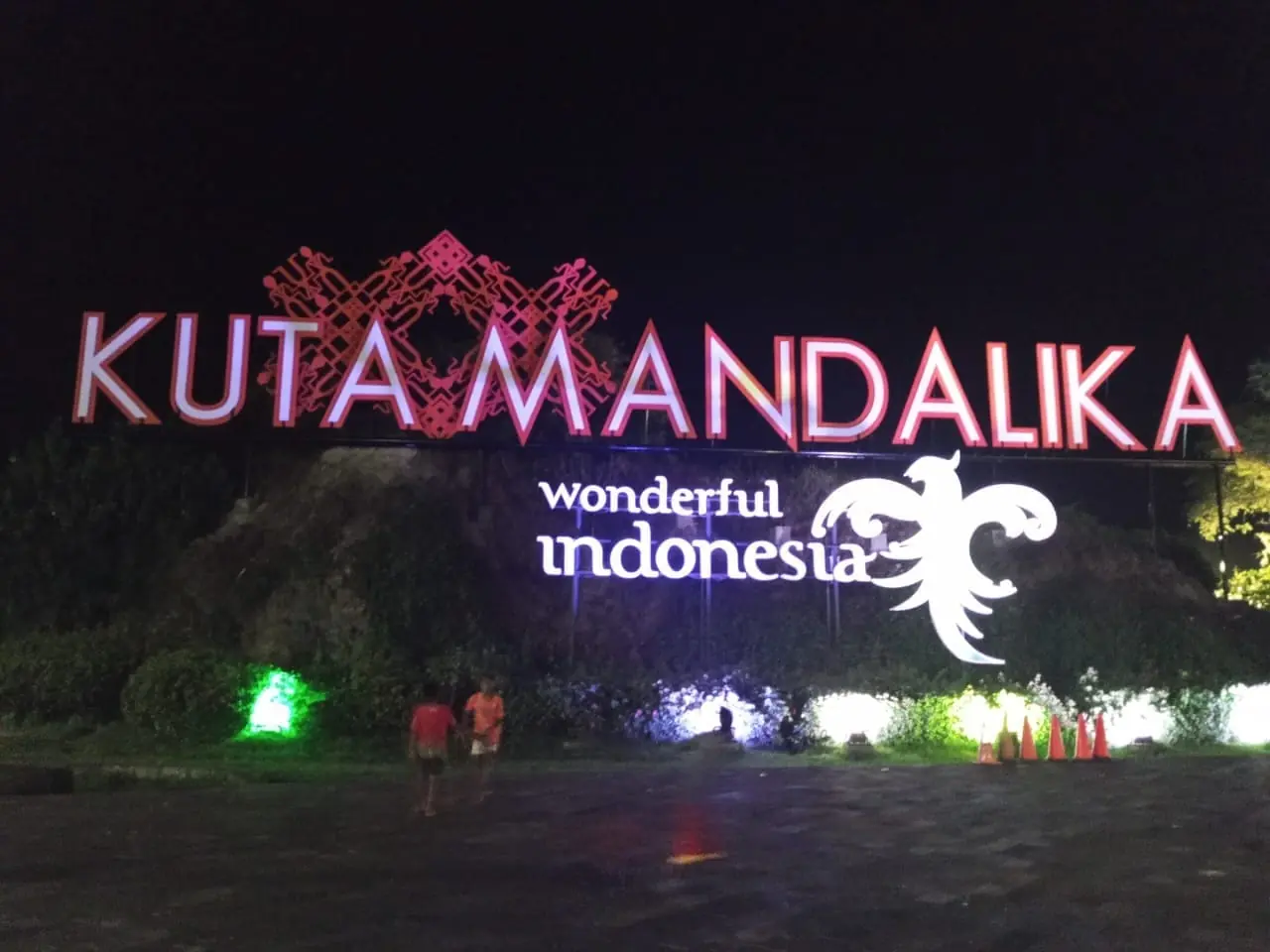 Letter Sign Kuta Mandalika