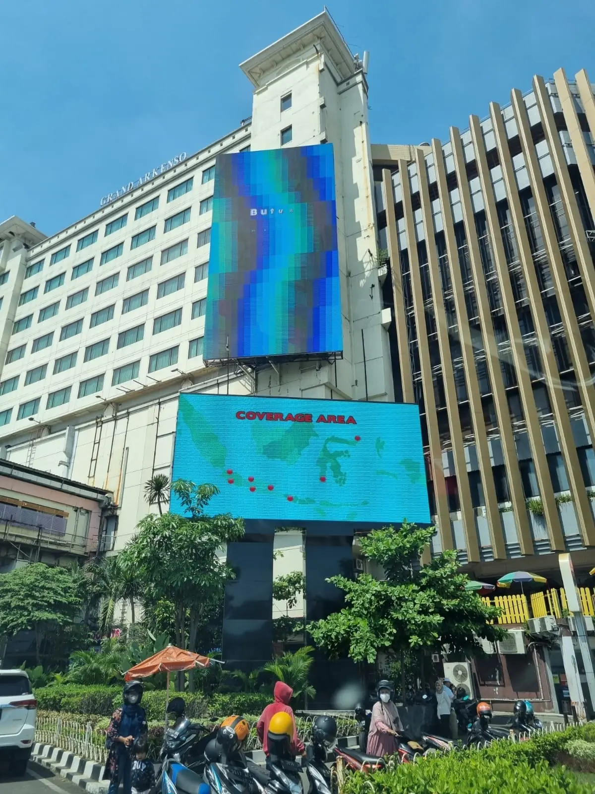 LED Videotron P8 Simpang Lima Semarang