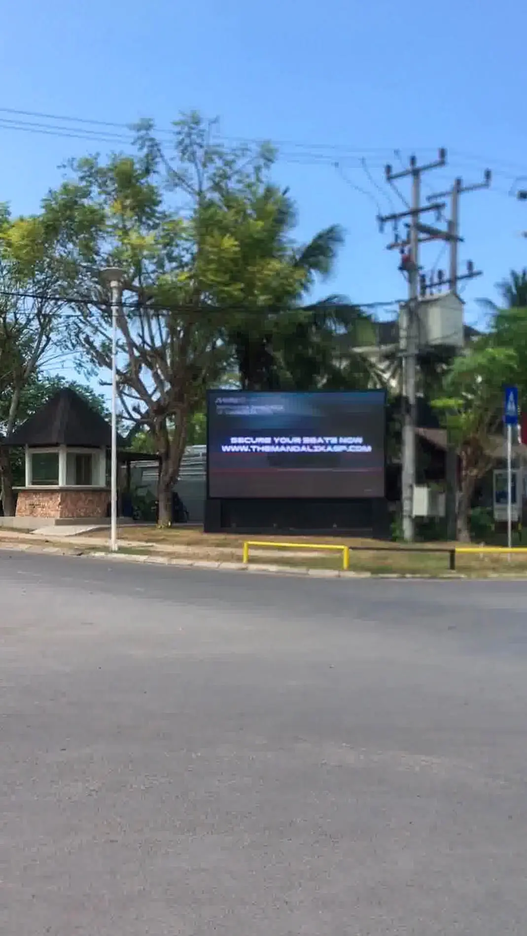 LED Videotron P6 Outdoor Lombok Mandalika